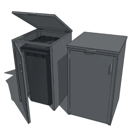 Mülltonnenboxen