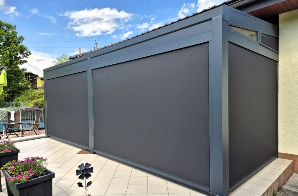 Screenroll zip systeme